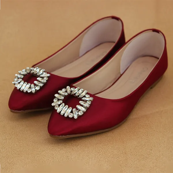 Fancy Maroon Pumps for women