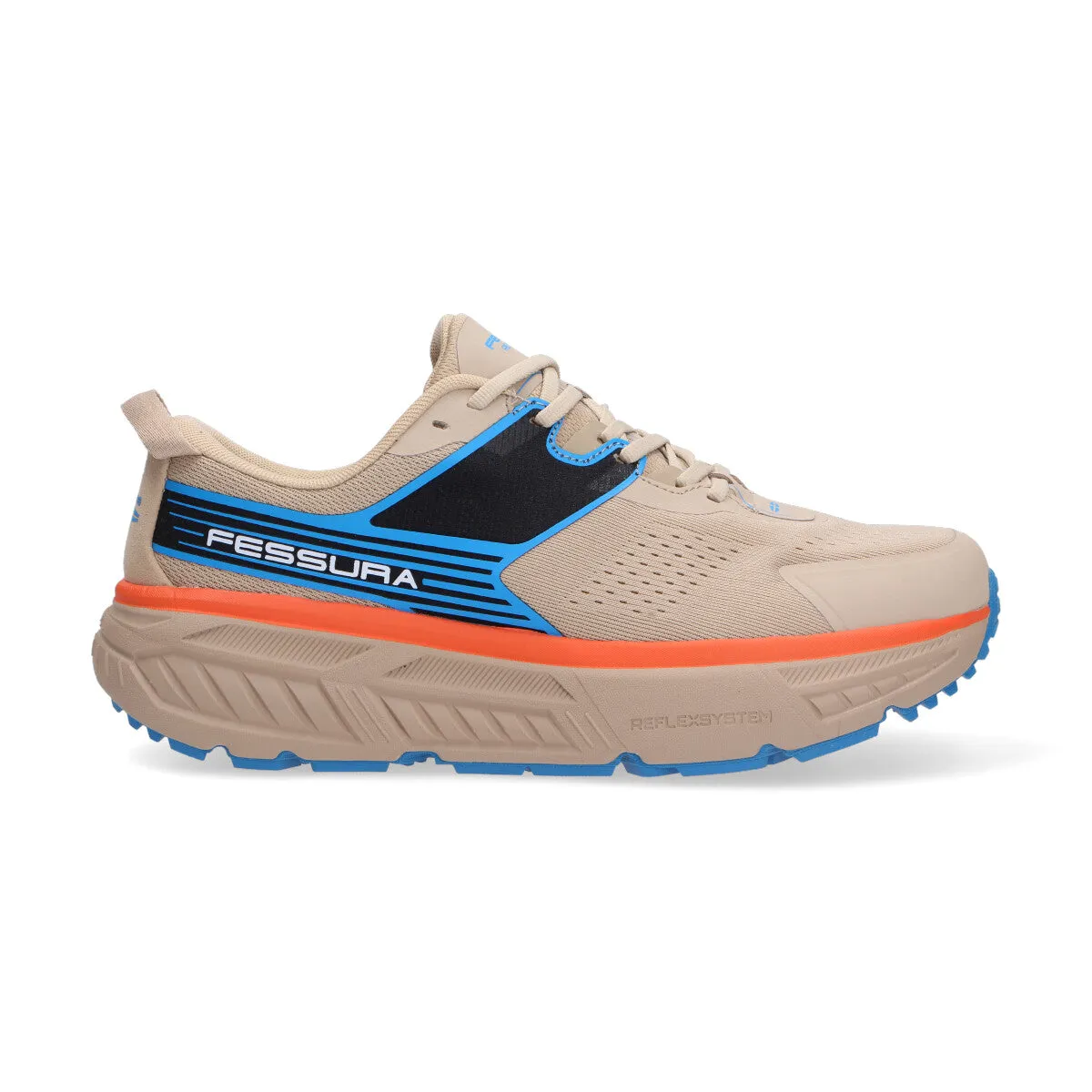 Feessura sneaker VTR-E15 beige blu arancio