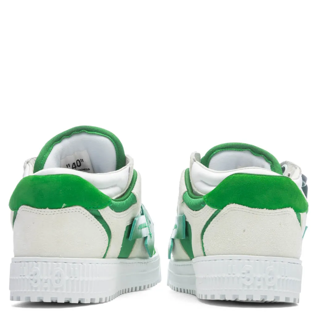 Floating Arrow Sneaker - White/Green