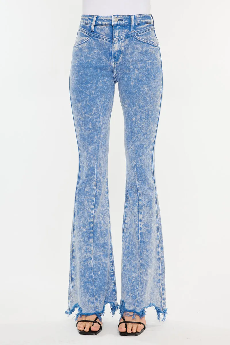 Freyja  High Rise Flare Jeans