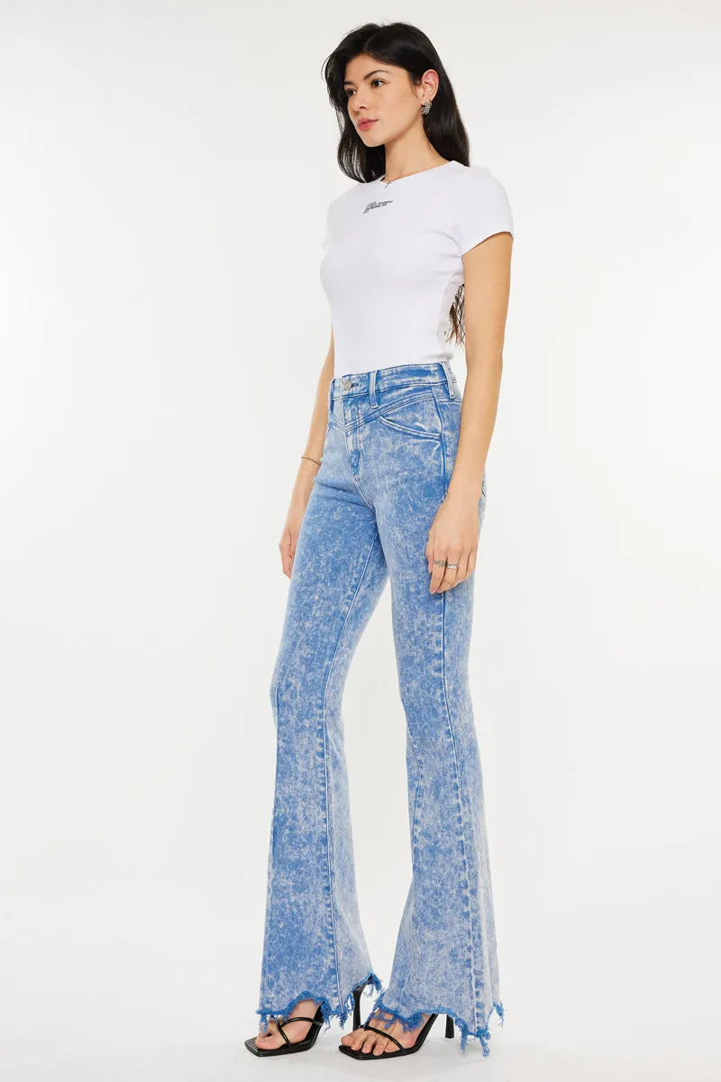 Freyja  High Rise Flare Jeans