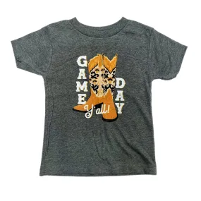 'Game Day Y’all' Boots Graphic T-Shirt | Orange and Black