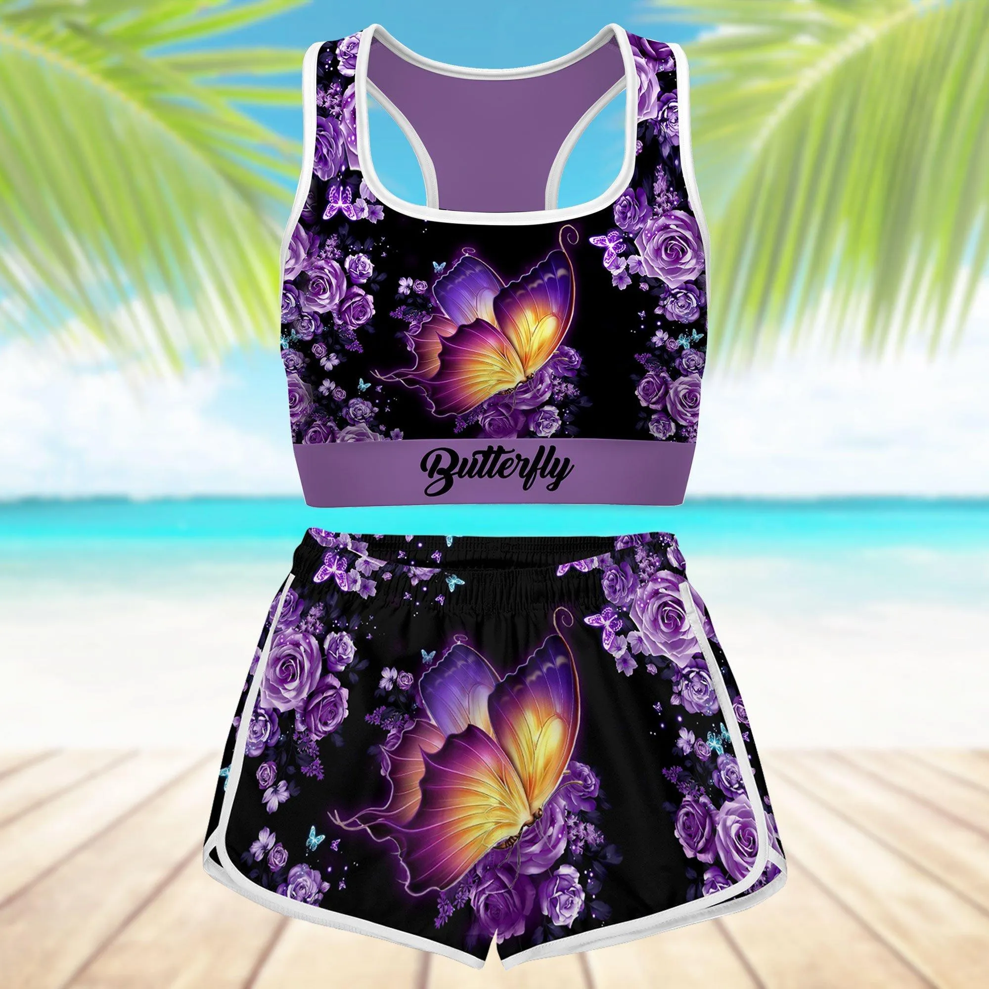 Gearhuman 3D Butterfly Women Shorts