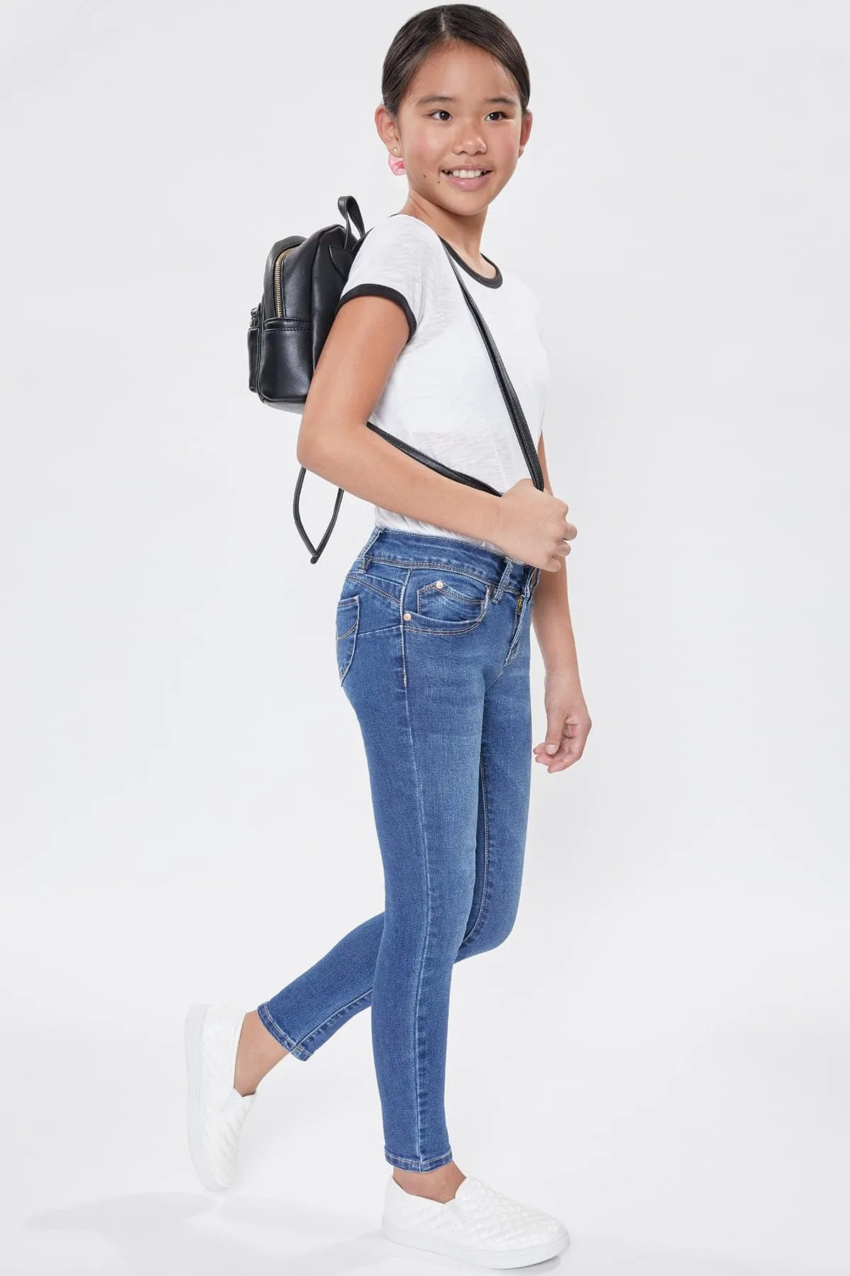 Girls Sustainable WannaBettaFit Skinny Jeans