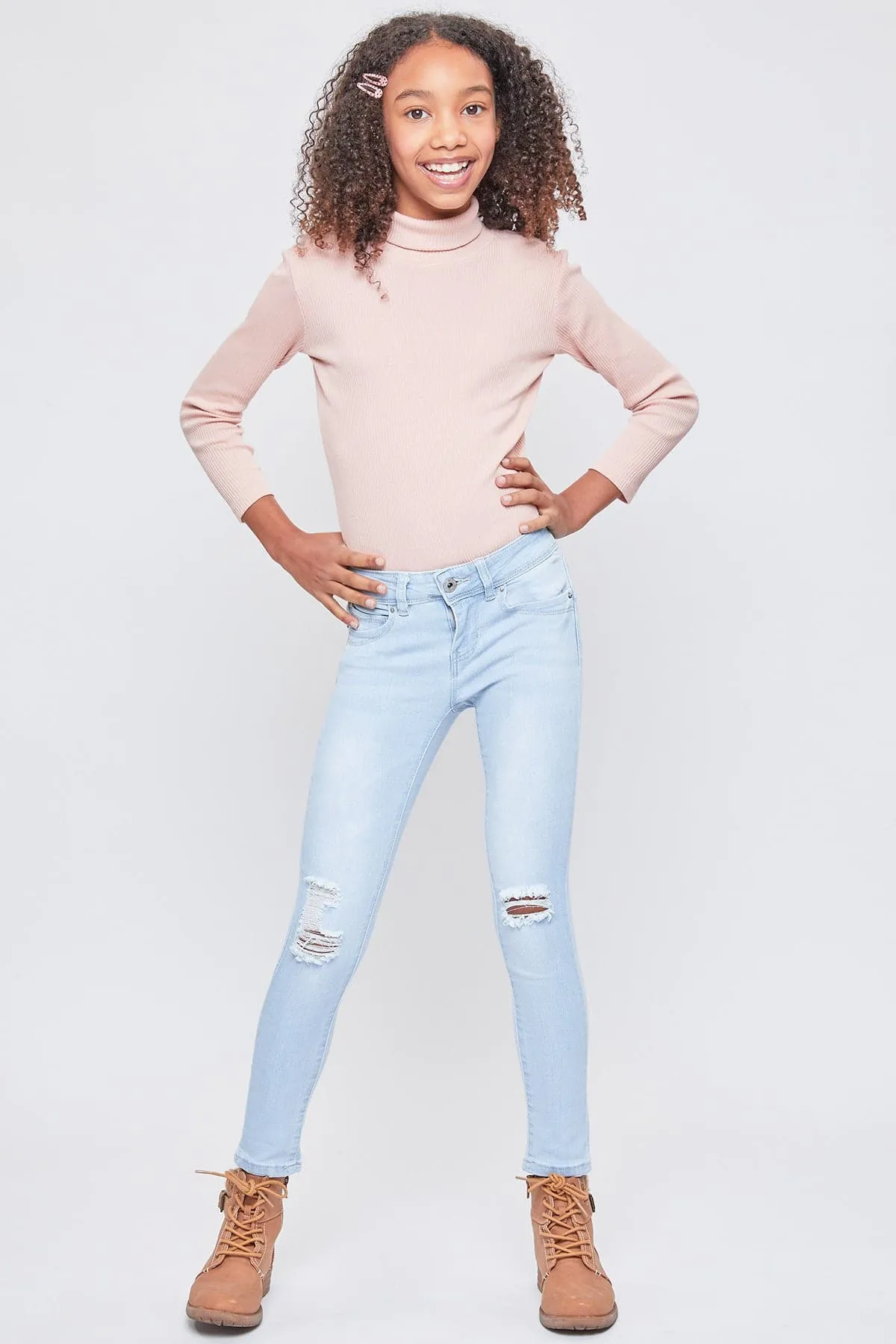 Girls Sustainable WannaBettaFit Skinny Jeans