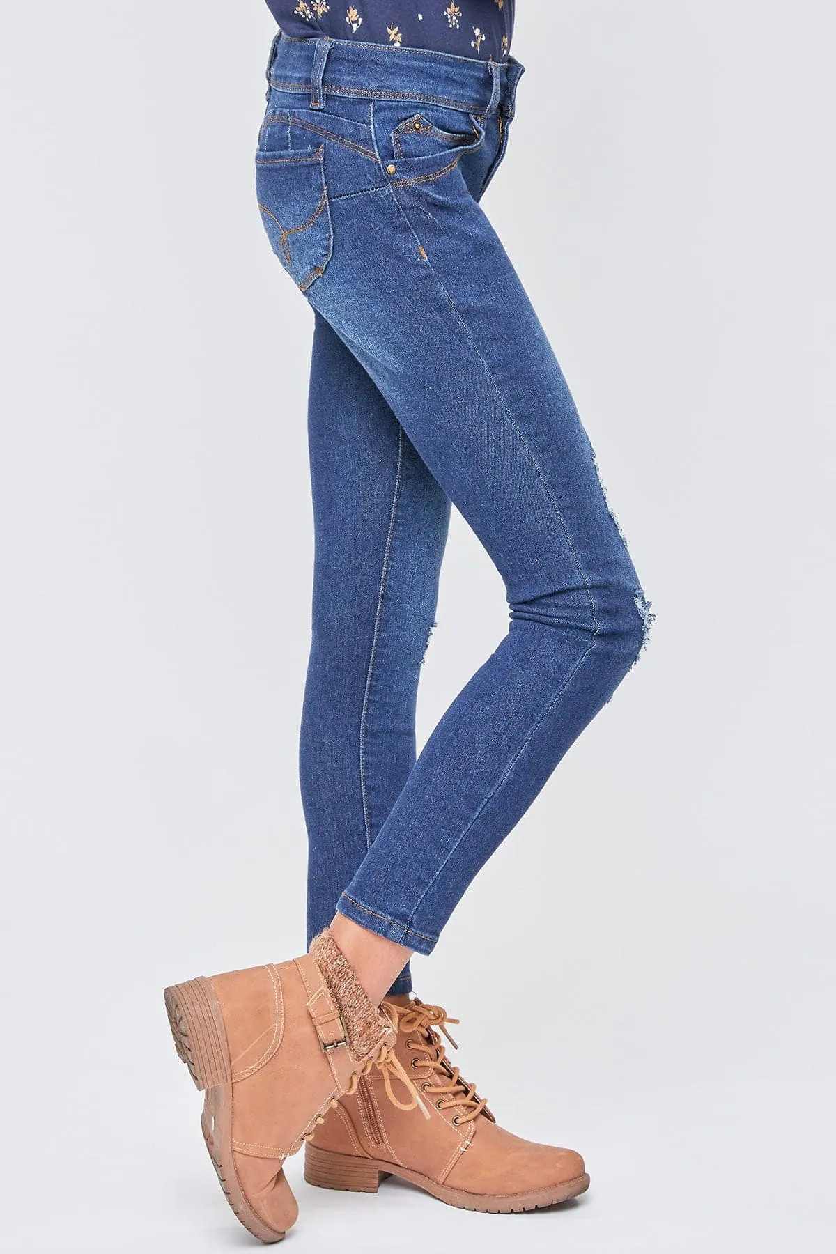 Girls Sustainable WannaBettaFit Skinny Jeans