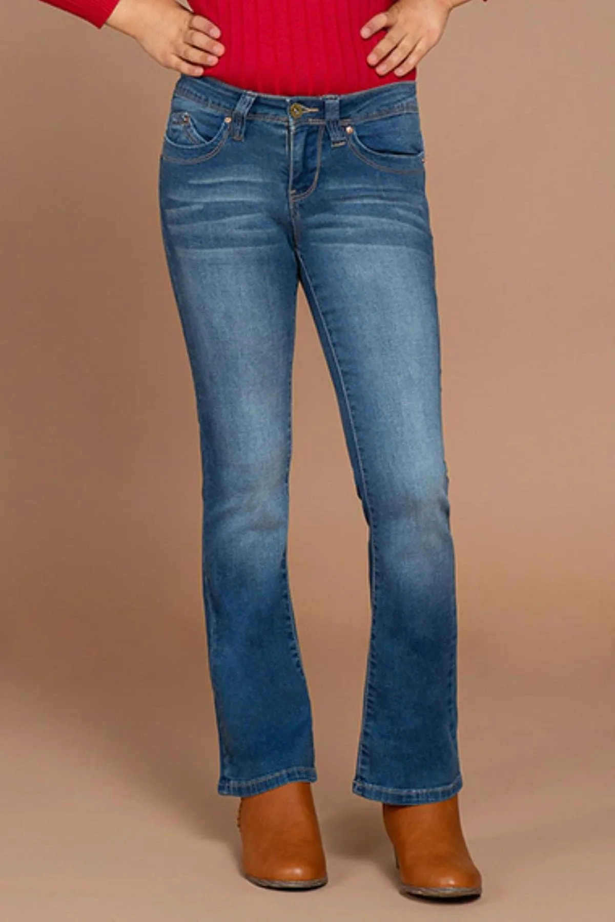 Girls WannaBettaFit Bootcut Jeans