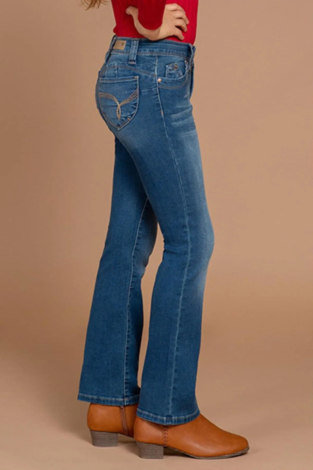 Girls WannaBettaFit Bootcut Jeans