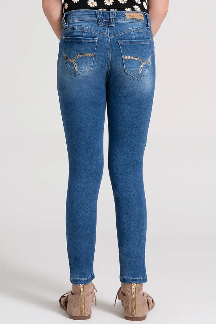 Girls WannaBettaFit Skinny Jeans