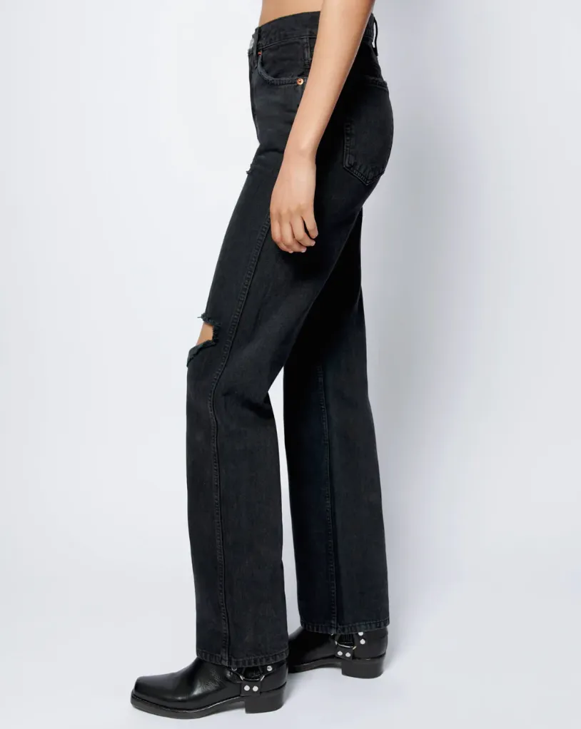 High Rise Loose Jeans