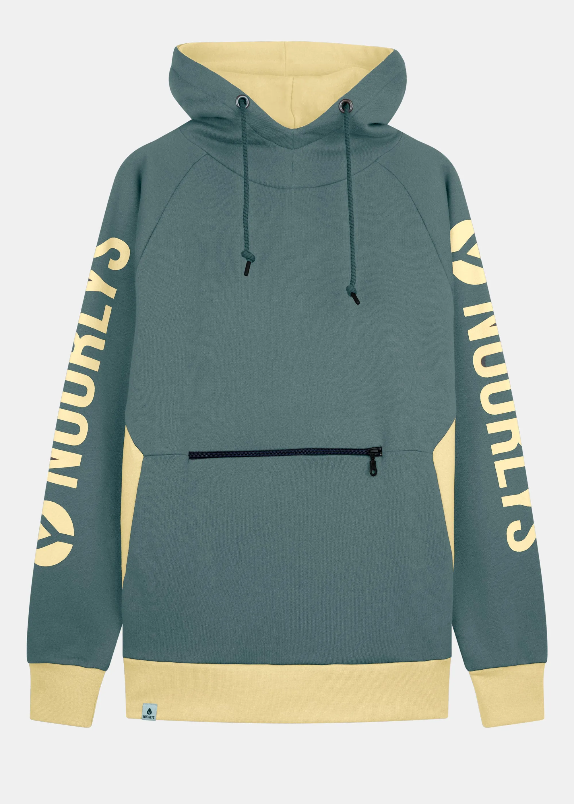 Hoodie RAFFIG StormyWeather/PaleBanana