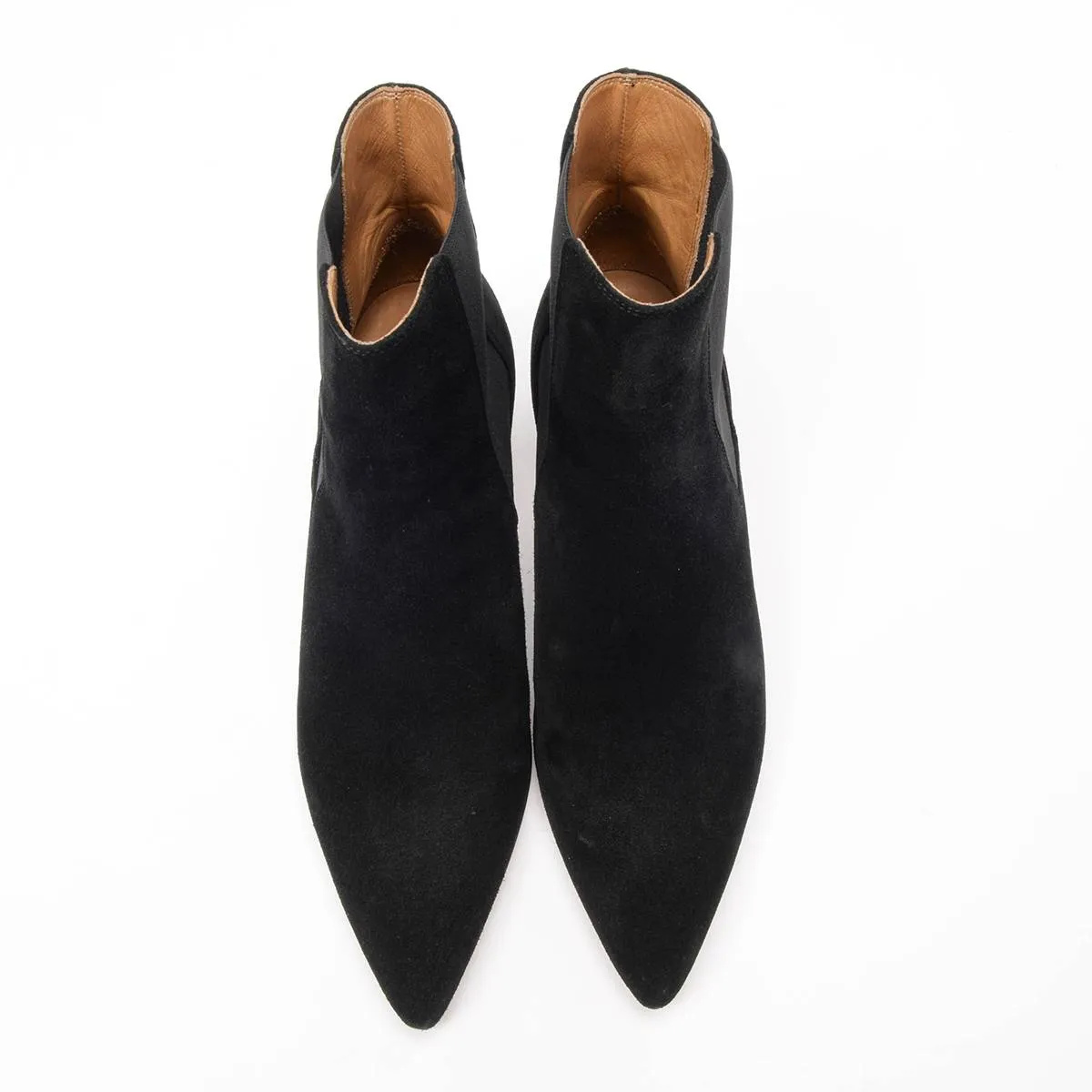 Isabel Marant Black Suede Detty Boots 41