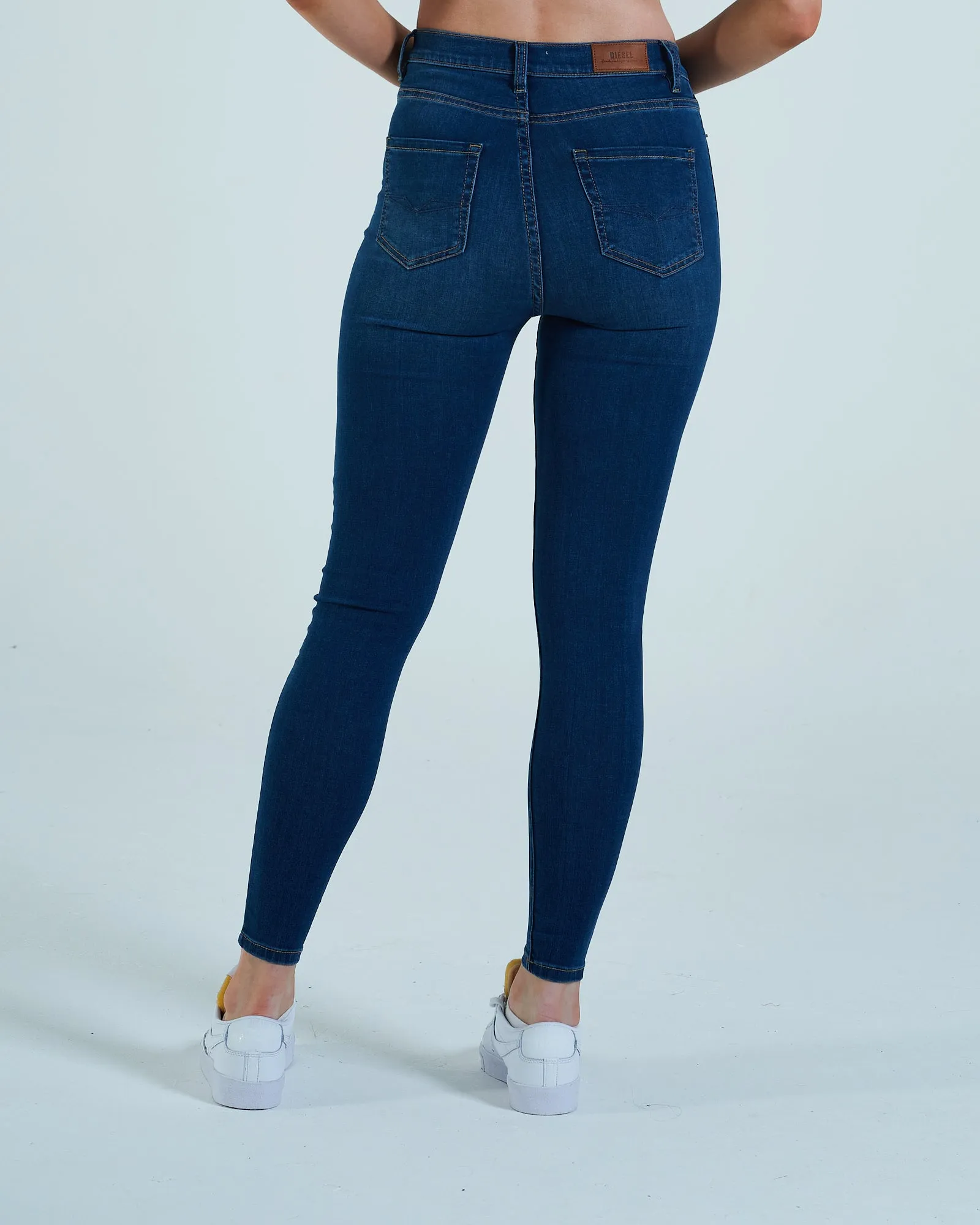 Jessica Hr Skinny Medium Blue Wash