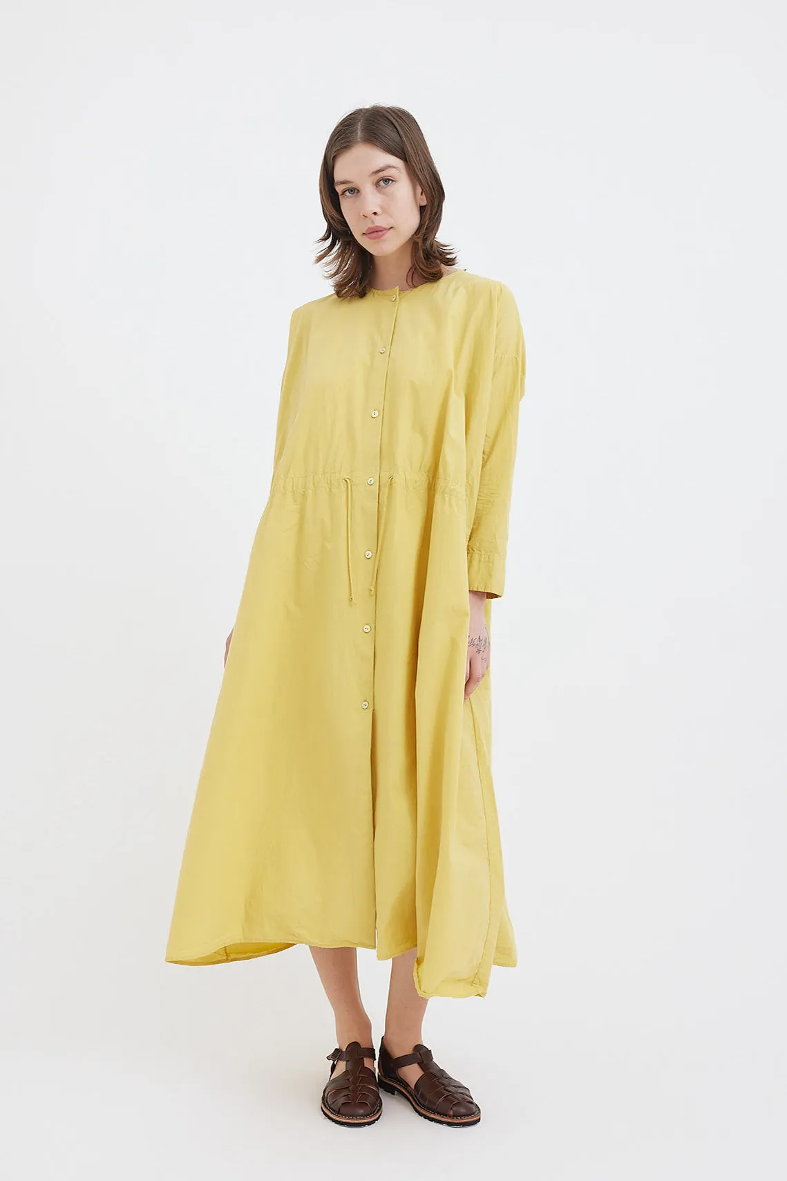 Kaval - Front Button Open Dress - Cotton