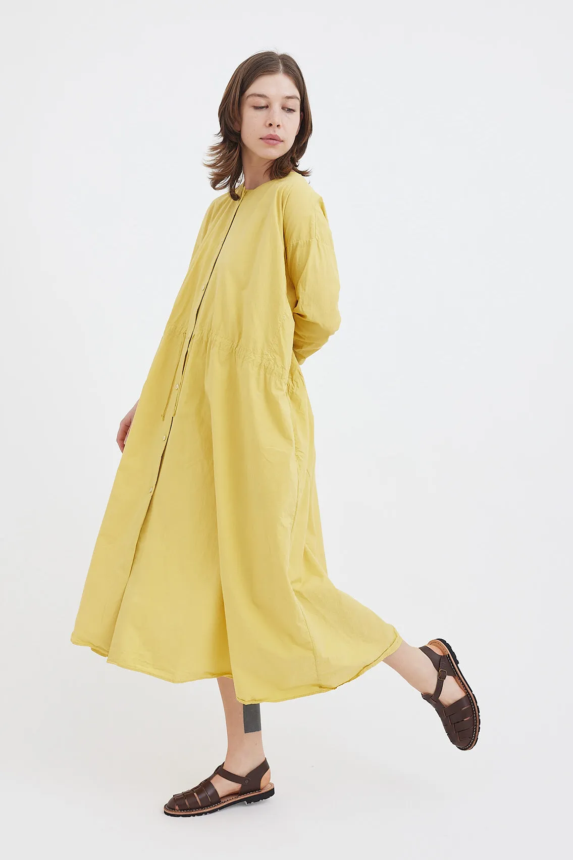 Kaval - Front Button Open Dress - Cotton