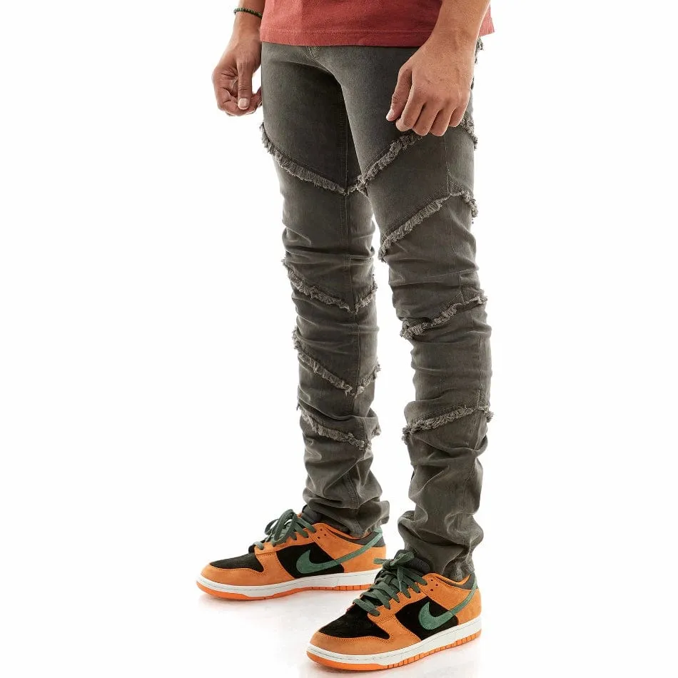 Kdnk Panelled V2 Jeans (Grey) KND4546