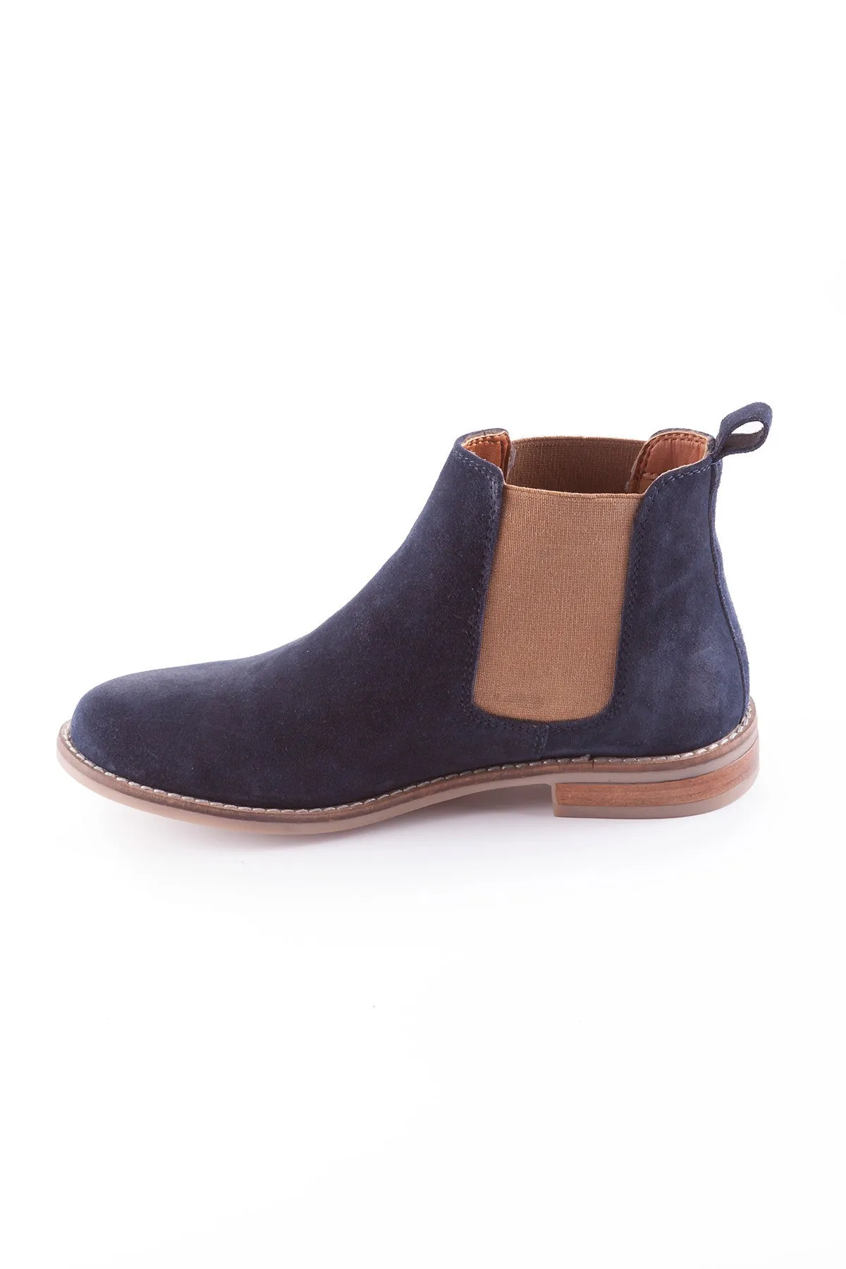 Ladies Suede Chelsea Boots - Kirby