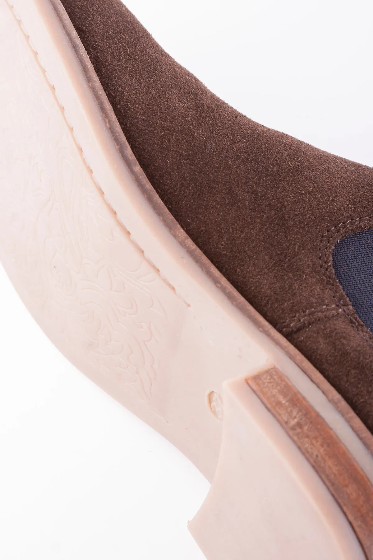 Ladies Suede Chelsea Boots - Kirby