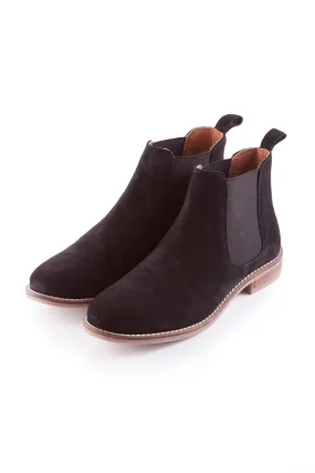 Ladies Suede Chelsea Boots - Kirby