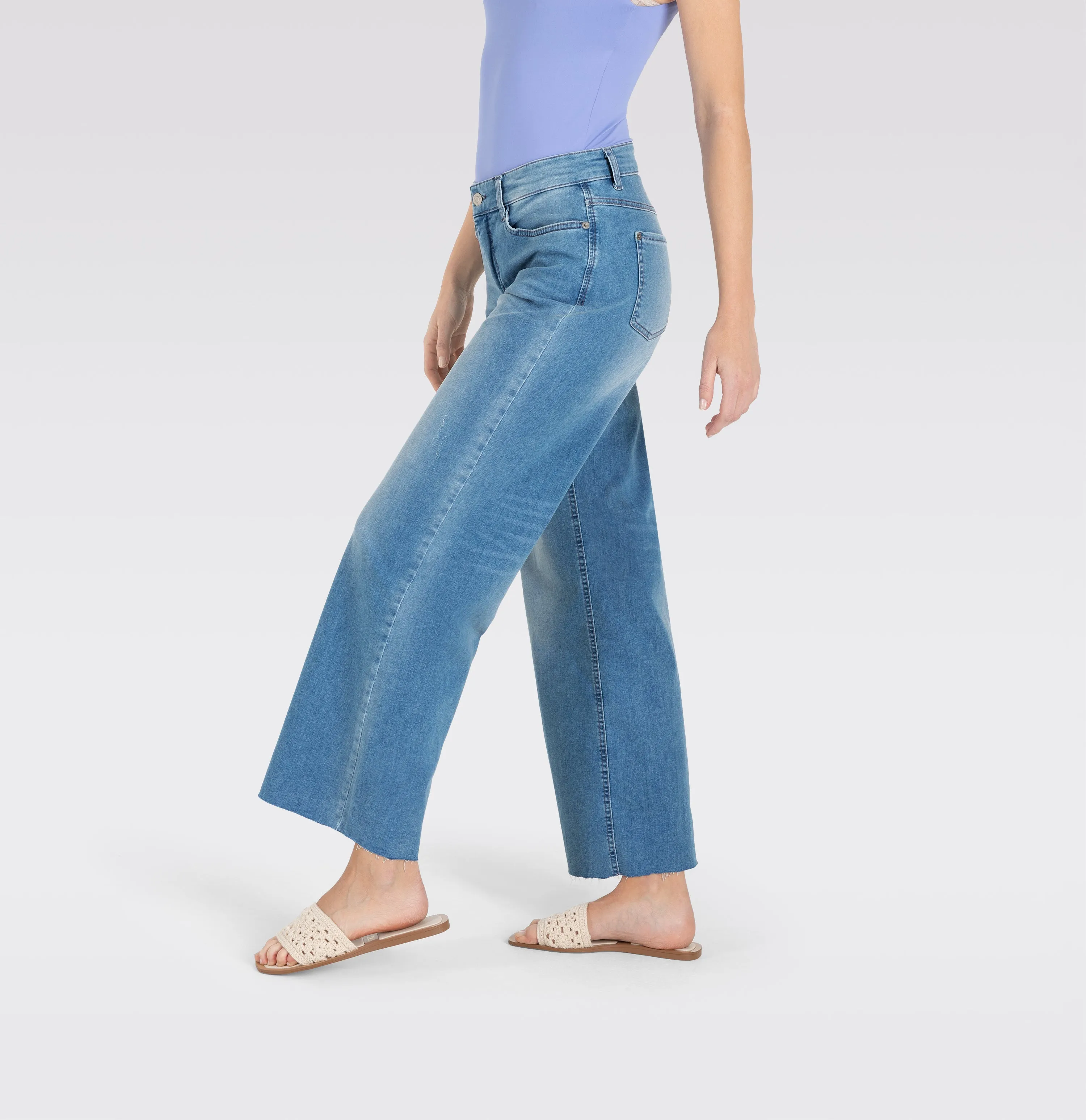 MAC JEANS - WIDE, Authentic Stretch Denim