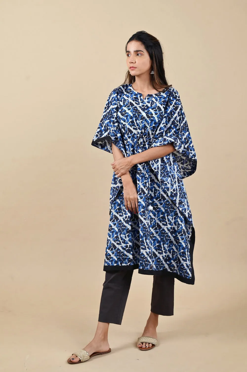 Madhunisha Cotton Kaftaan Set