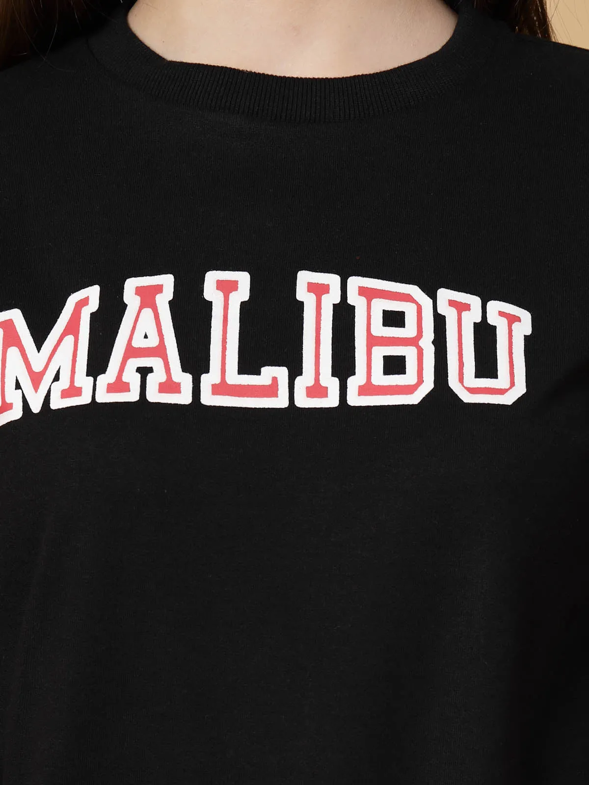 Malibu Printed Hoodie