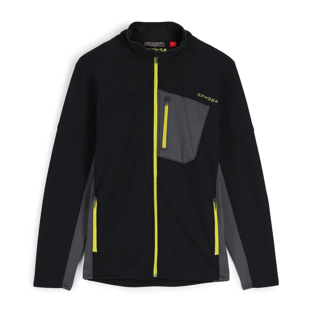 Mens Bandit Full Zip - Black Citron (2022)