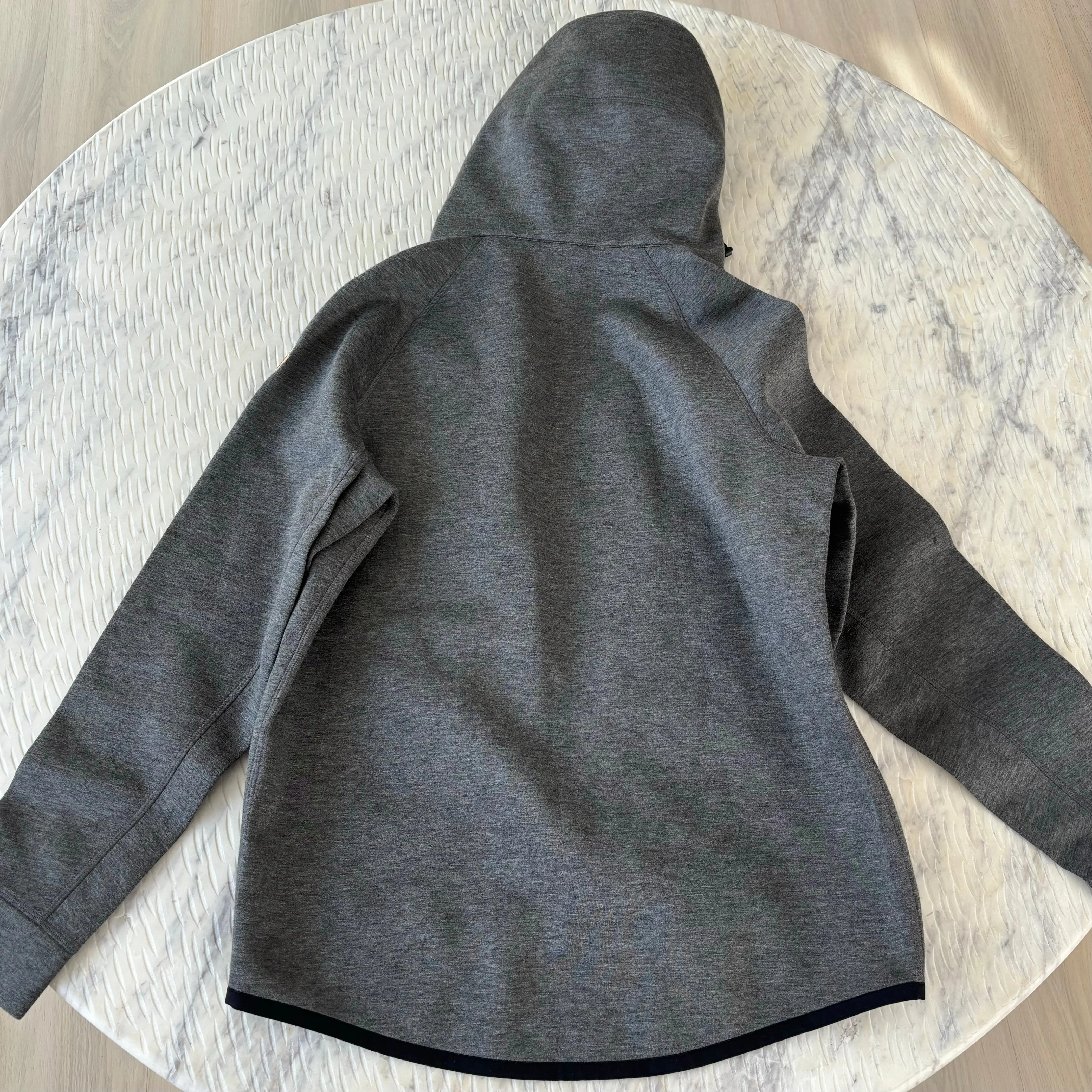 Moncler Neoprene Zip up Hoodie