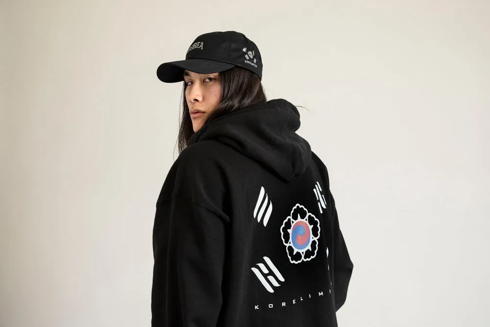 MUGUNGHWA FLAG HOODIE (BLACK)