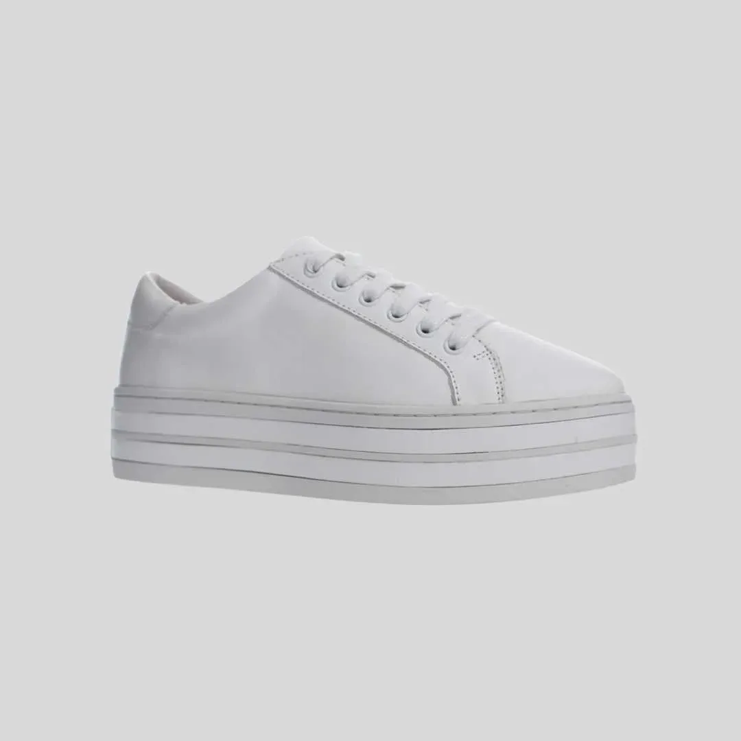 Oracle Leather Sneakers ~ White