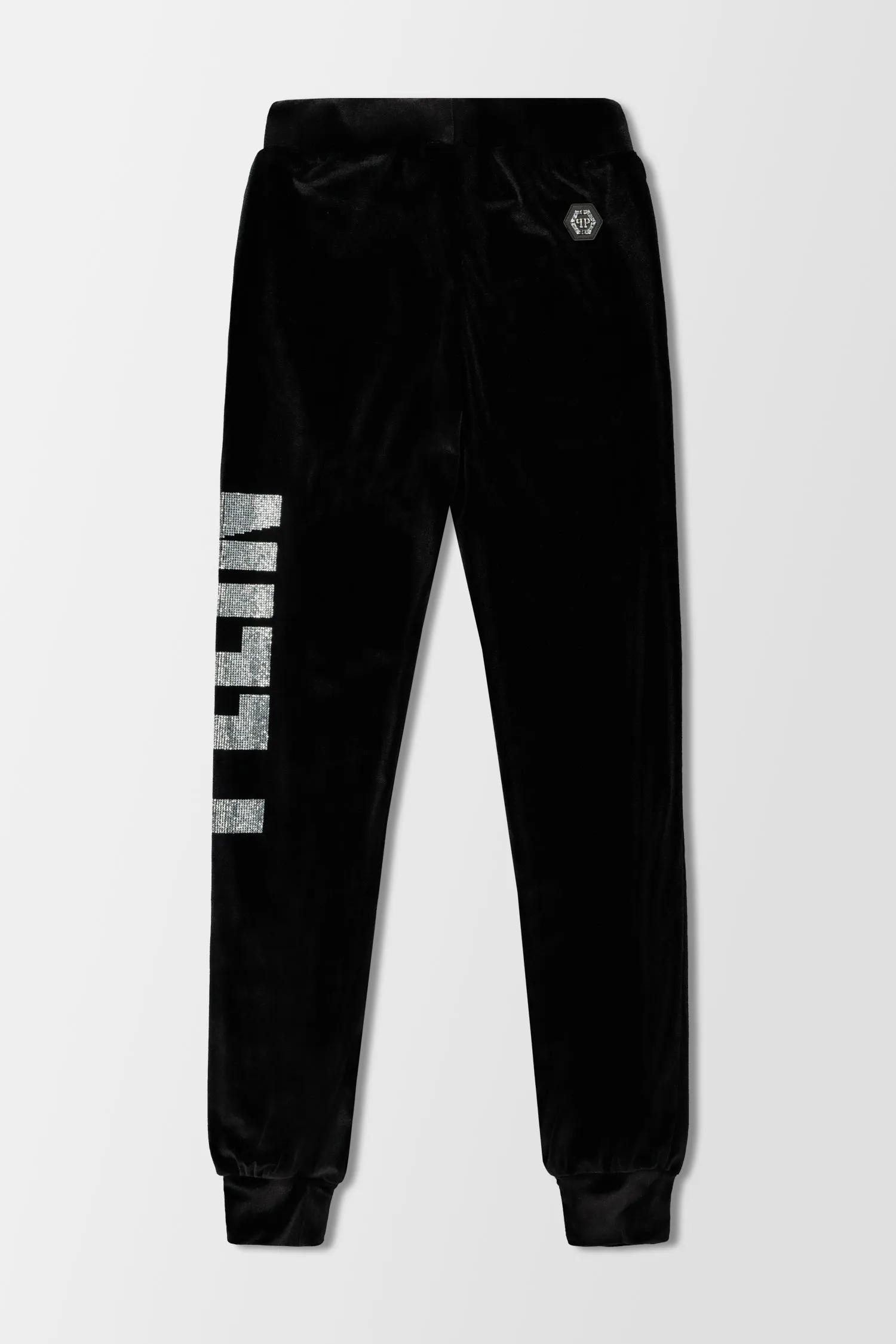 Philipp Plein Black Teddy Bear Jogging Trousers