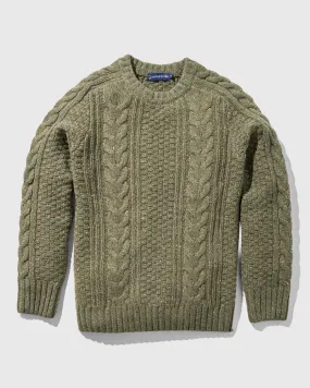 Recycled Nepped Fisherman Sweater