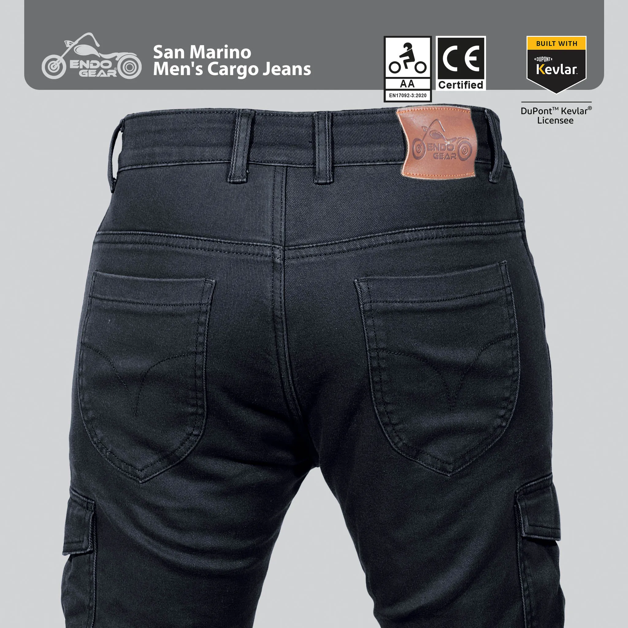 San Marino-Noir Men's Jeans