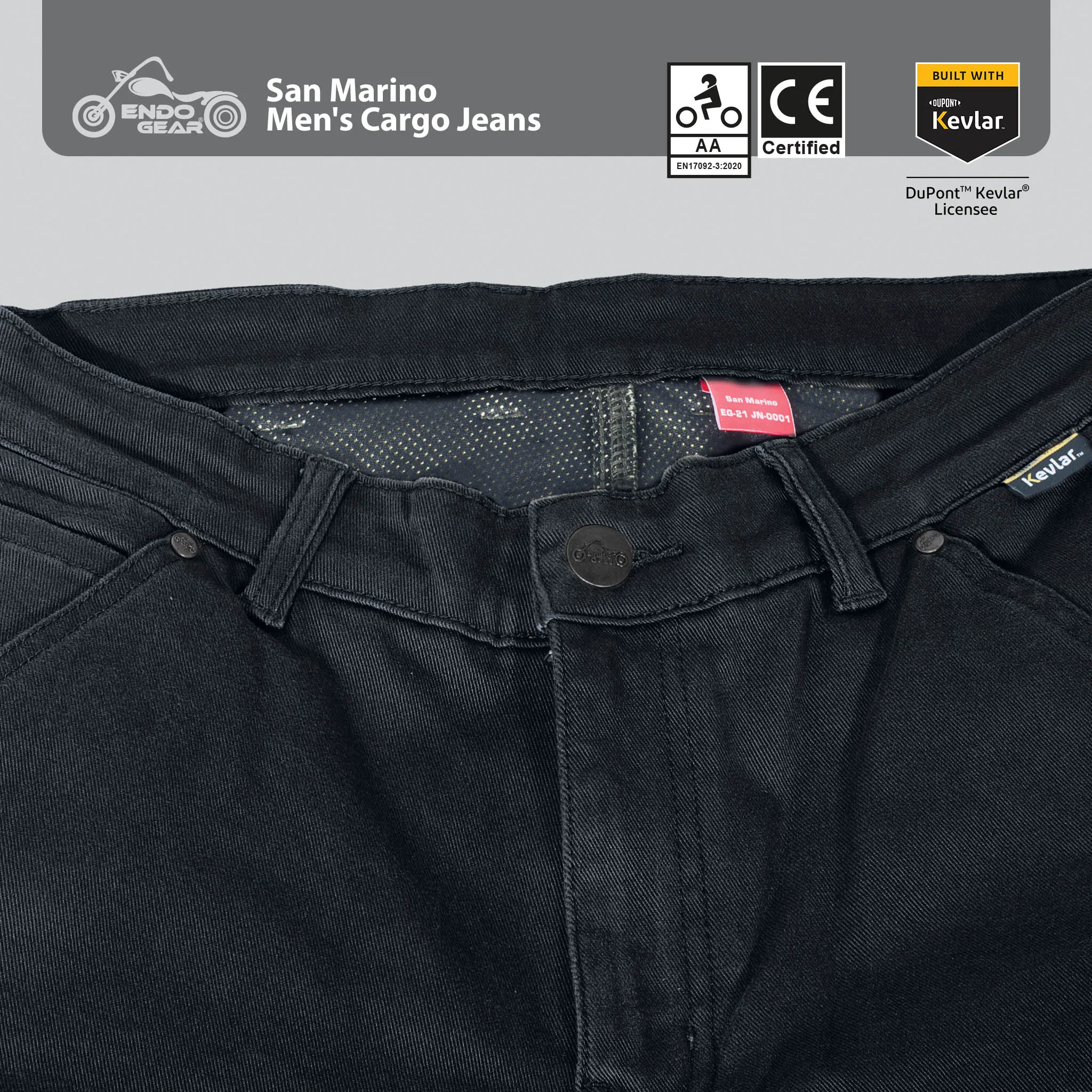 San Marino-Noir Men's Jeans