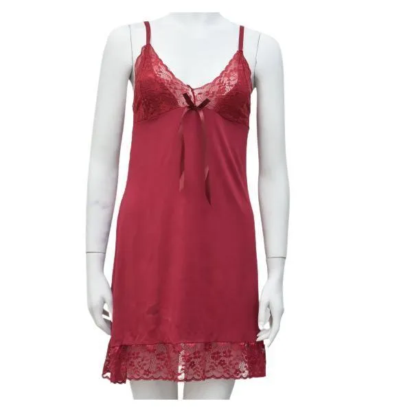 Short Lace Nighty For Women