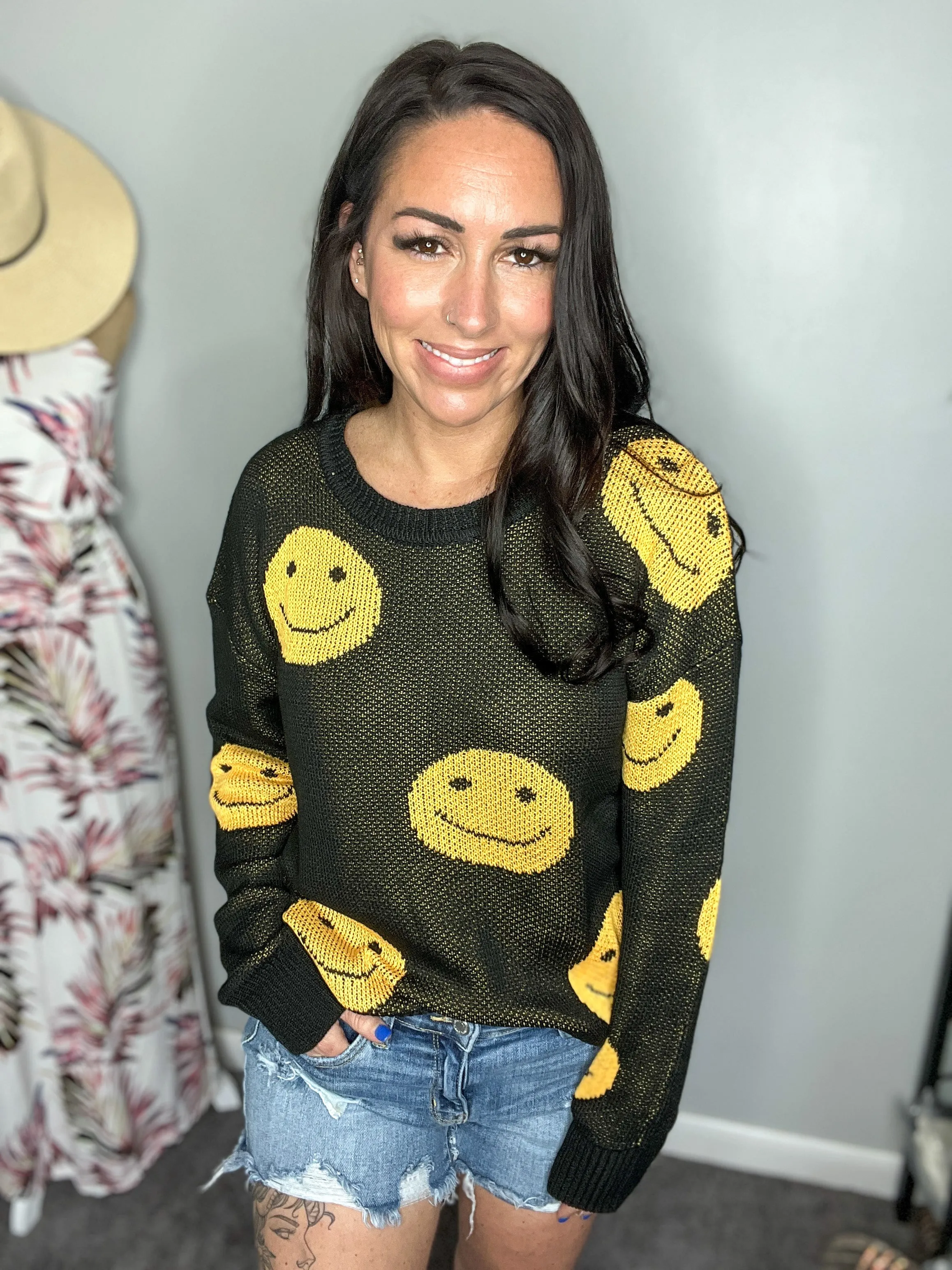 Smiley Face Sweater