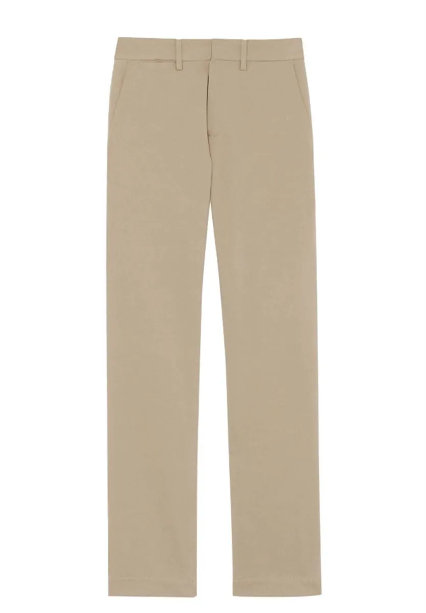 STRAIGHT-LEG CHINO TROUSERS