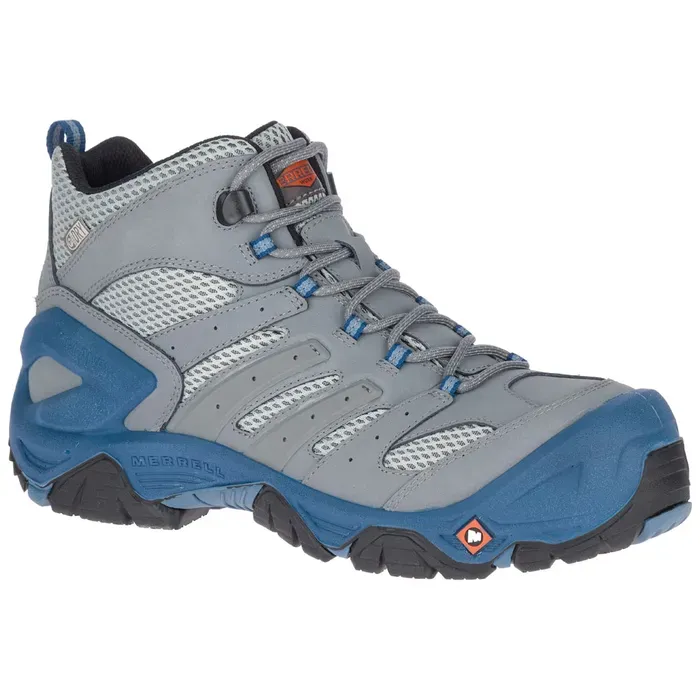 Strongfield Mid Men's Composite-Toe Work Boots Wp Grey