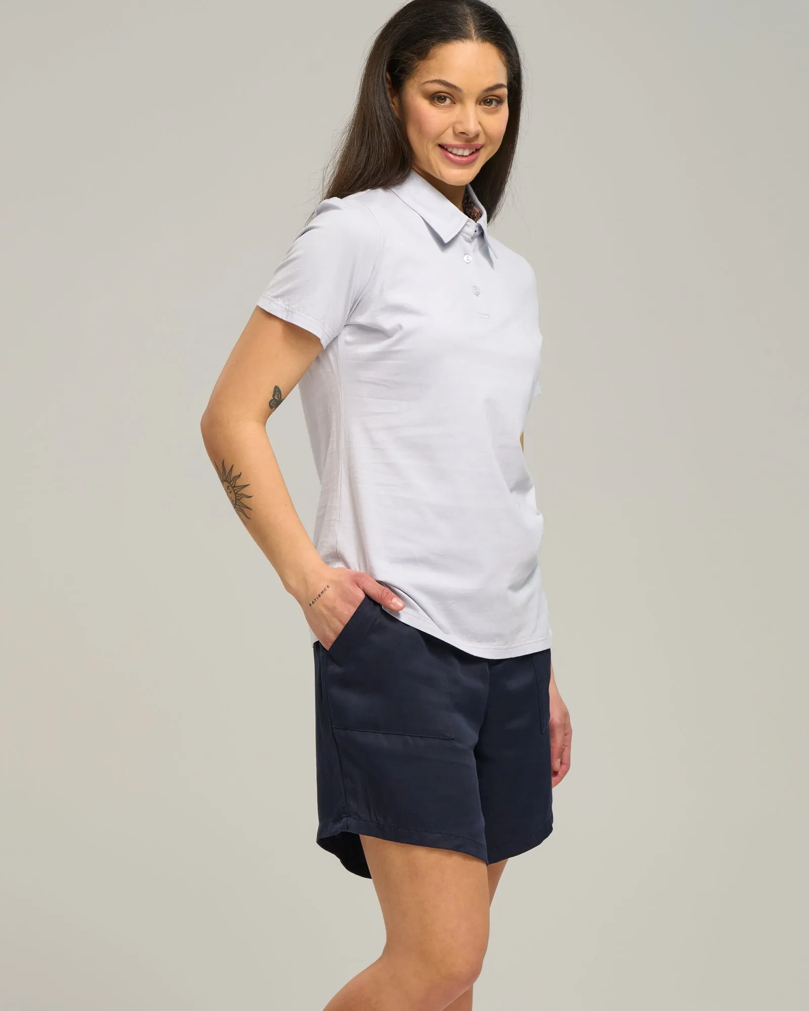 SUPIMA COTTON POLO CONTRAST