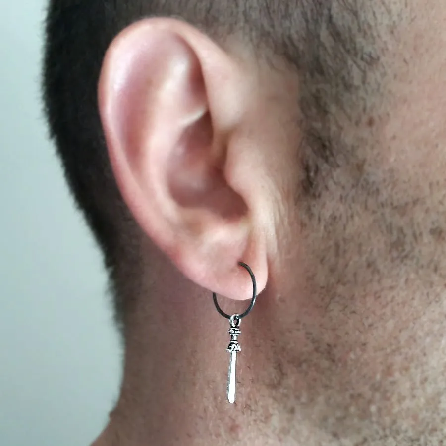 Sword Single Earring for Men