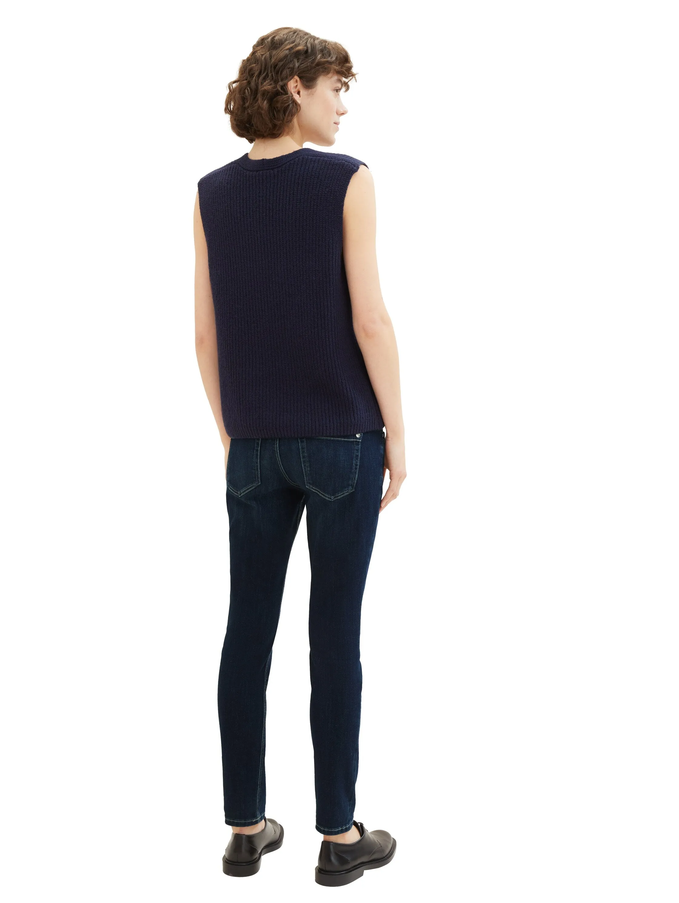 Tapered Jeans mit recycelter Baumwolle