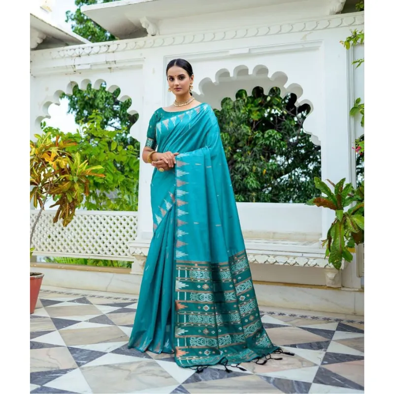 Women Soft Tussar Silk Sarees