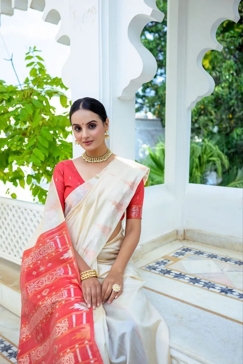 Women Soft Tussar Silk Sarees