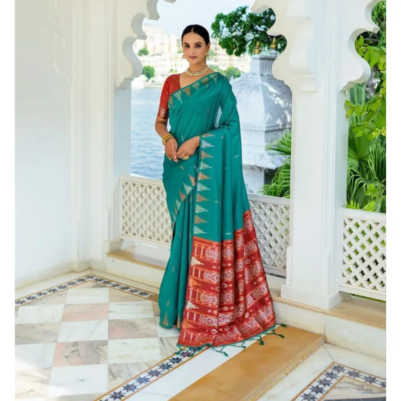 Women Soft Tussar Silk Sarees