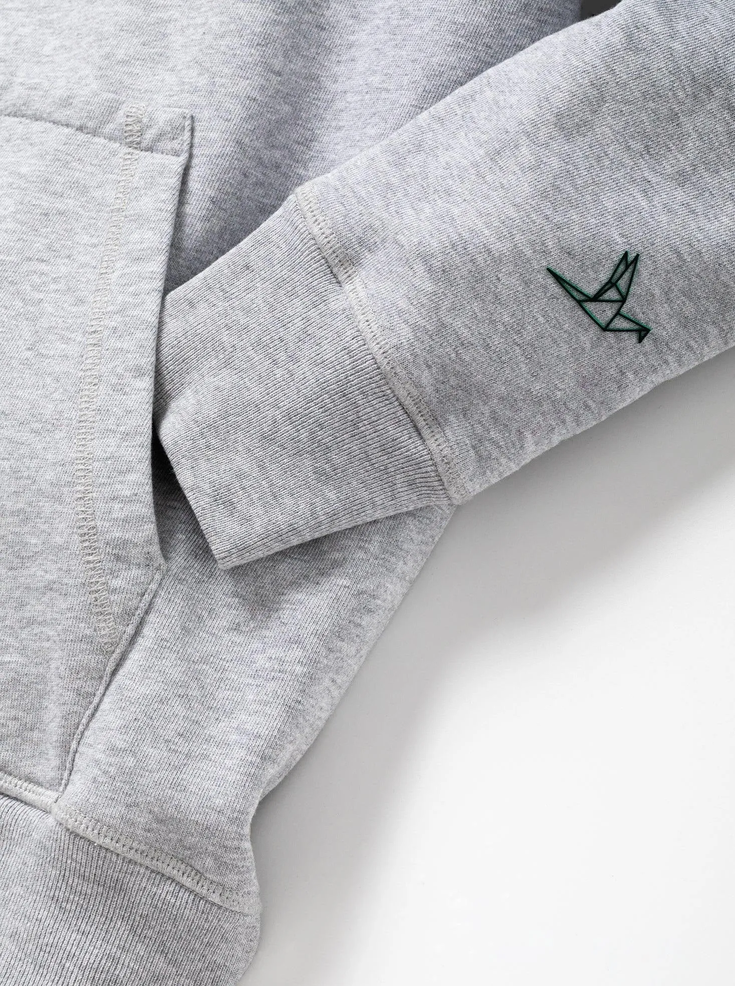 Women's Terry Hoodie - Grey